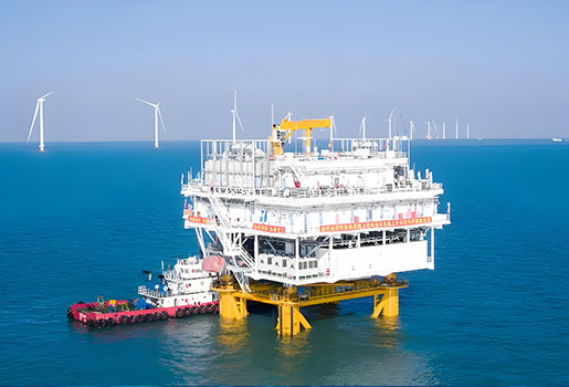 Huaneng Lingao 600MW offshore booster station