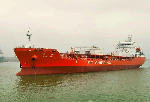 11,300-ton chemical tanker "Dongbai"